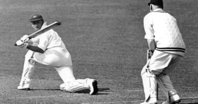 Australia’s Don Bradman in action in 1938