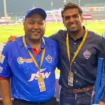 Delhi Capitals owners Kiran Kumar Grandhi and Parth Jindal.