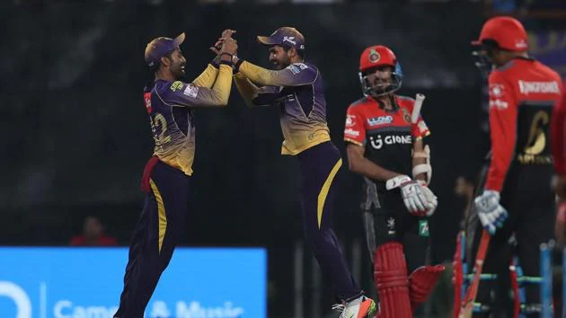 Kolkata Knight Riders secured a magnificent 82-run win as they bowled out Royal Challengers Bangalore for 49, the lowest total in the history of the Indian Premier League. Get full highlights of Kolkata Knight Riders vs Royal Challengers Bangalore here.