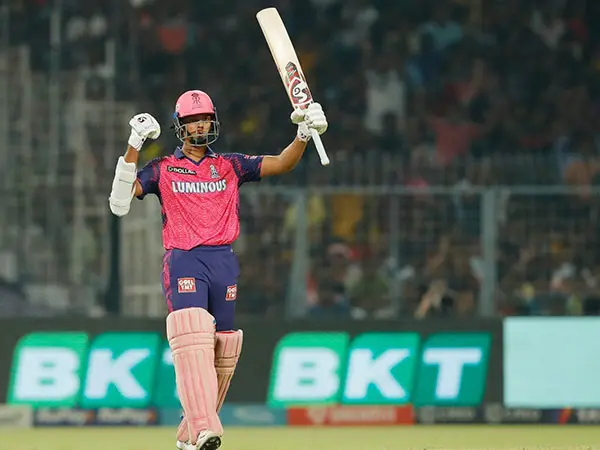 Yashasvi Jaiswal smashes fastest IPL fifty in just 13 balls for Rajasthan Royals vs Kolkata Knight Riders.