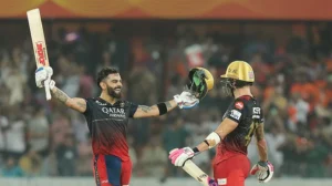 Virat Kohli scored 100 off 63 balls against Sunrisers Hyderabad.