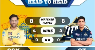 CSK vs GT Head to Head