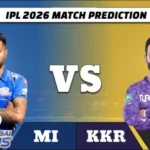 IPL 2026 MI vs KKR match prediction