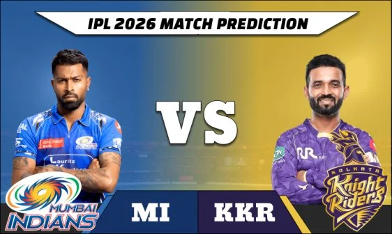 IPL 2026 MI vs KKR match prediction