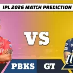 IPL 2026 PBKS vs GT match prediction