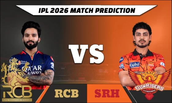 IPL 2026 RCB vs SRH match prediction