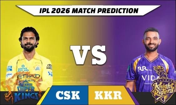 IPL 2026 CSK vs KKR match prediction