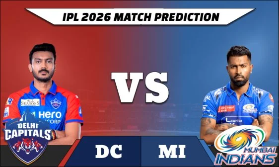 IPL 2026 DC vs MI match prediction