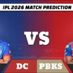 IPL 2026 DC vs PBKS match prediction