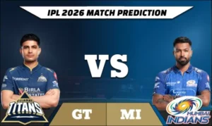 IPL 2026 GT vs MI match prediction