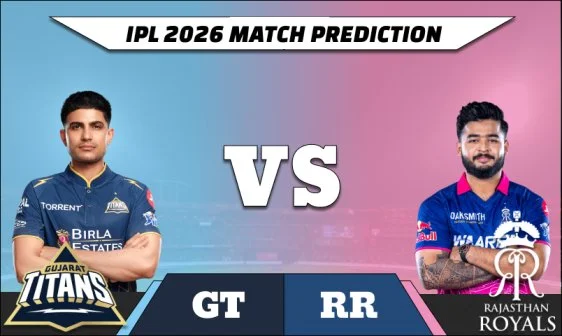 IPL 2026 GT vs RR match prediction