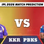 IPL 2026 KKR vs PBKS match prediction