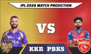 IPL 2026 KKR vs PBKS match prediction
