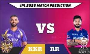 IPL 2026 KKR vs RR match prediction