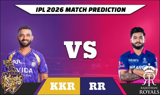 IPL 2026 KKR vs RR match prediction