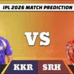 IPL 2026 KKR vs SRH match prediction
