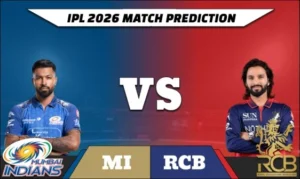 IPL 2026 MI vs RCB match prediction
