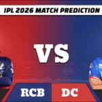 IPL 2026 RCB vs DC match prediction