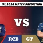 IPL 2026 RCB vs GT match prediction