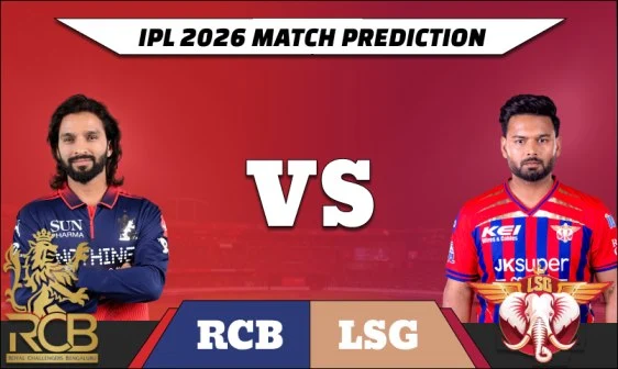 IPL 2026 RCB vs LSG match prediction