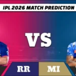 IPL 2026 RR vs MI match prediction