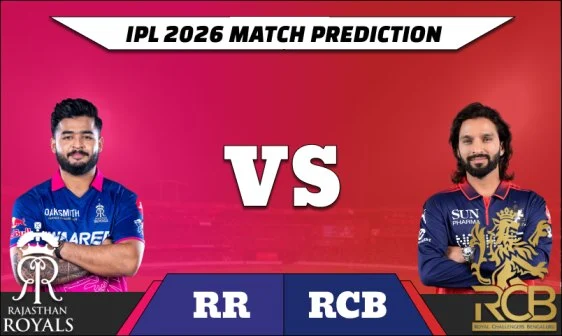 IPL 2026 RR vs RCB match prediction
