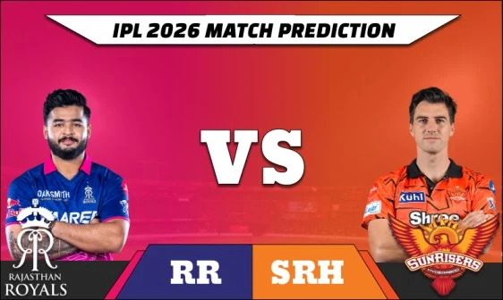 IPL 2026 RR vs SRH match prediction