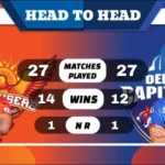 SRH vs DC Head to Head