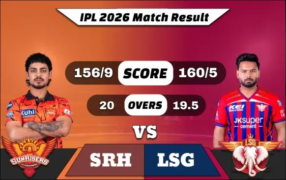 IPL 2026 SRH vs LSG Match Result