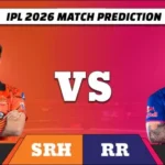 IPL 2026 Eliminator : SRH vs RR Match 72 Prediction