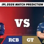 IPL 2026 Final : RCB vs GT Match 74 Prediction