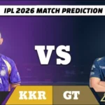 IPL 2026 KKR vs GT Match 60 Prediction