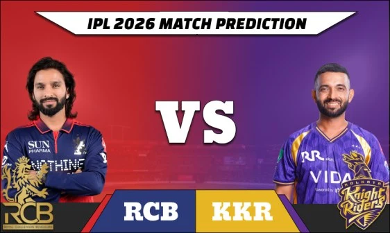 IPL 2026 RCB vs KKR Match 57 Prediction