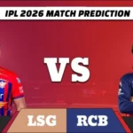 IPL 2026 LSG vs RCB Match 50 Prediction