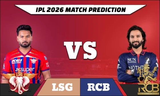 IPL 2026 LSG vs RCB Match 50 Prediction