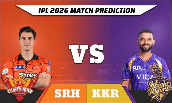 IPL 2026 SRH vs KKR Match 45 Prediction